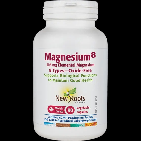 New Roots Magnesium 8 Types 90 Caps