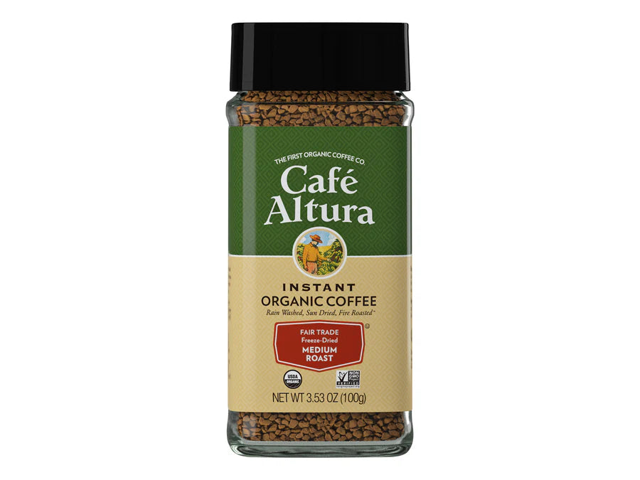 Cafe Altura Instant Coffee Medium Roast 100g