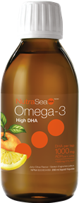 NutraSea Omega 3 High DHA Juicy Citrus 200 ml