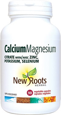 New Roots Cal-Mag Citrate (with Zinc, Potassium, Selenium)