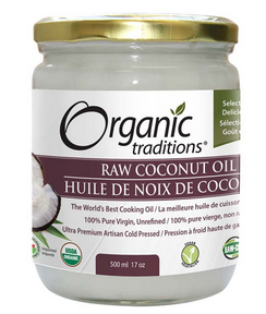 Organic Traditions Coconut Oil 500 ml