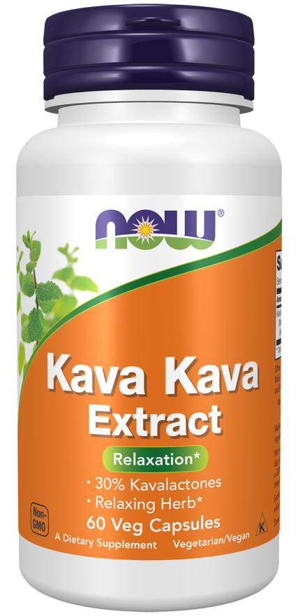 Now Kava Kava 250 mg 60 Caps