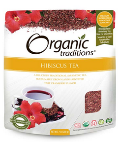 Organic Traditions Tea Hibiscus Loose