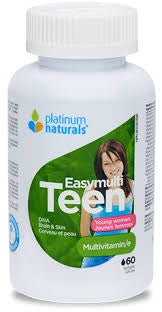 Platinum Naturals Easymulti Teen Women 60 Caps