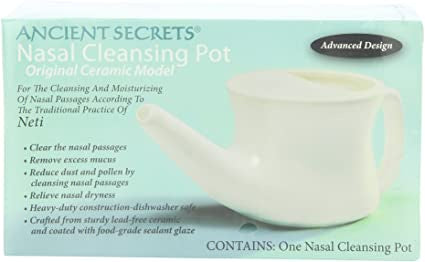 Ancient Secrets Nasal Cleansing Neti Pot