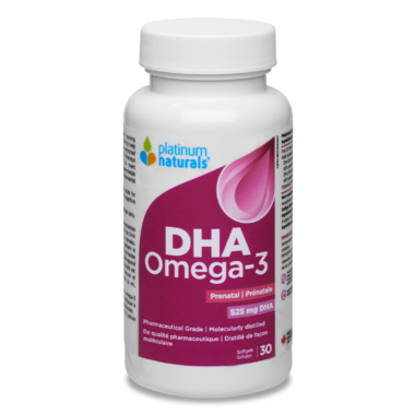 Platinum Naturals Prenatal Omega 3 DHA 30 caps