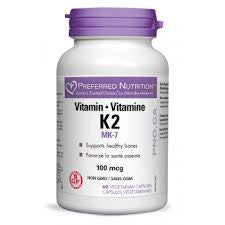 Preferred Nutrition Vitamin K2 60 caps