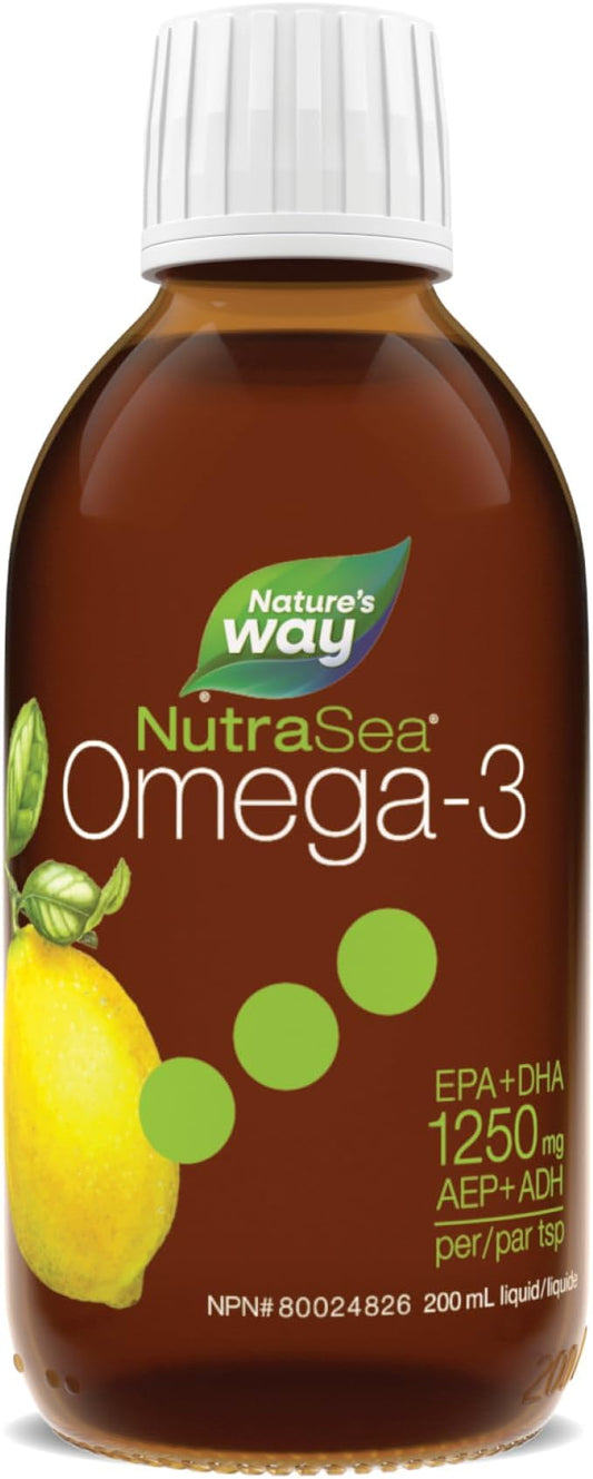 NutraSea Omega 3 Zesty Lemon 200ml