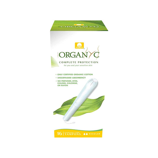 Organyc Tampons Regular with Applicator 16 count
