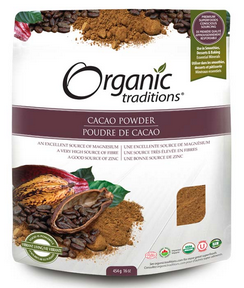 Organic Traditions Cacao Powder 454g