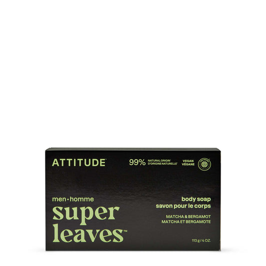 Attitude Men's Body Soap Bar 113g