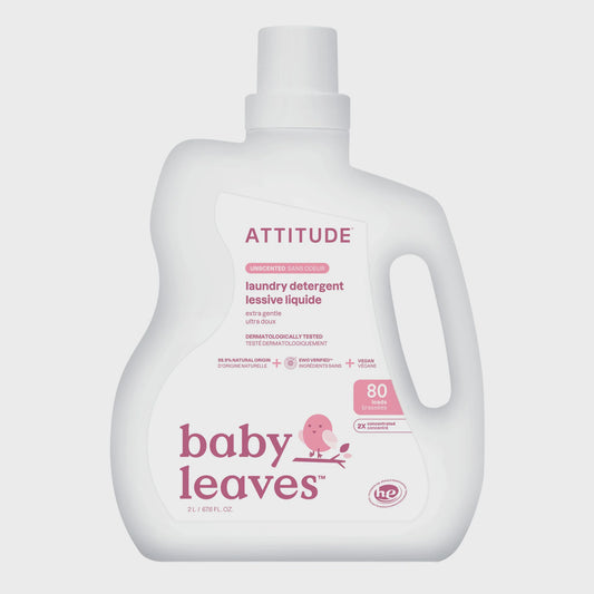 Attitude Laundry Baby Fragrance Free 80 loads 2L