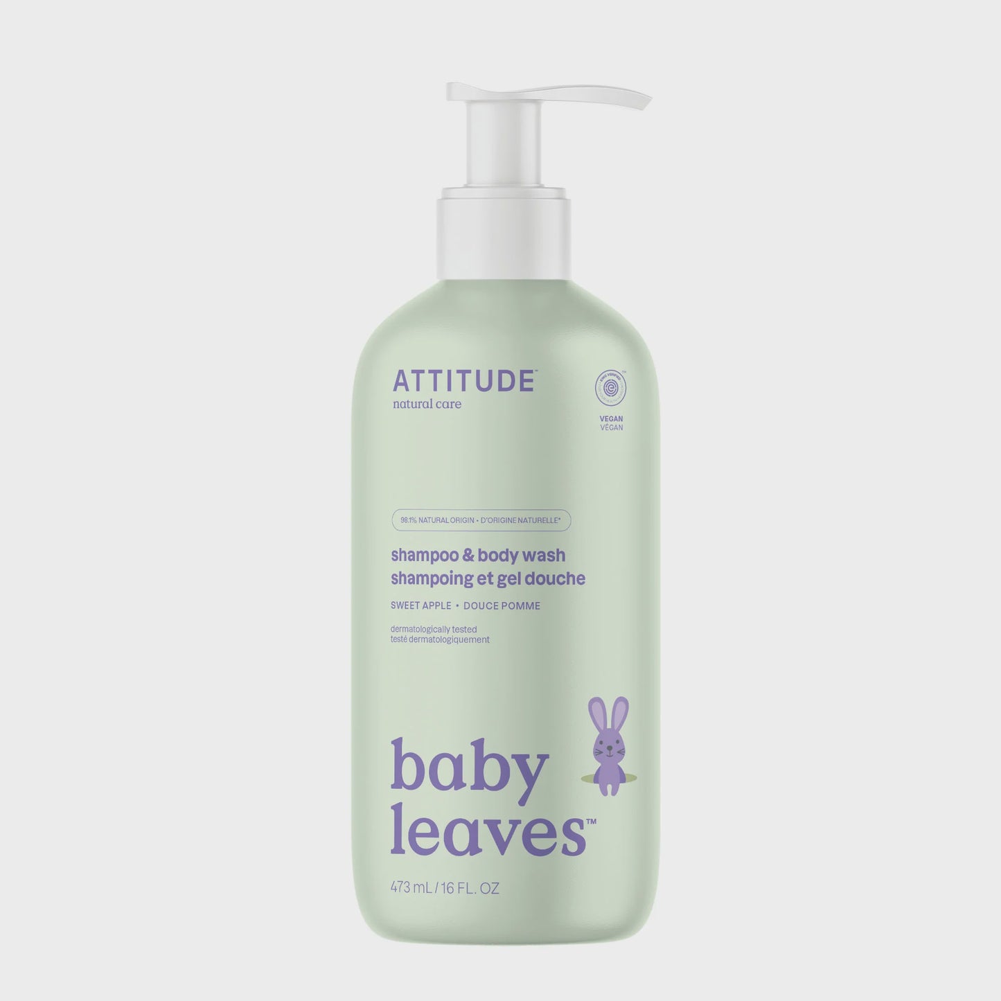 Attitude Baby Leaves Shampoo & Body Wash 473 ml