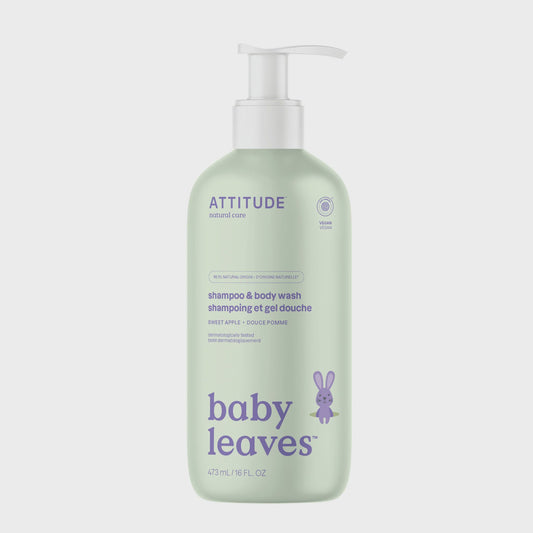 Attitude Baby Leaves Shampoo & Body Wash 473 ml