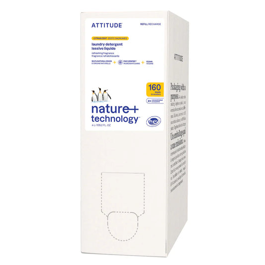 Attitude Laundry Detergent Citrus Zest 4L