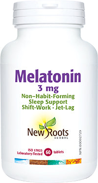 New Roots Melatonin 3mg 60 tabs