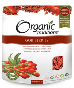 Organic Traditions Goji Berries 227 g