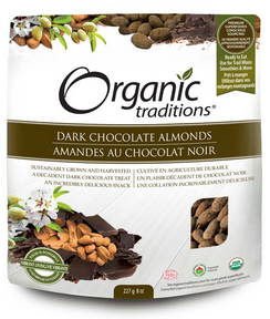 Organic Traditions Almonds Dark Chocolate