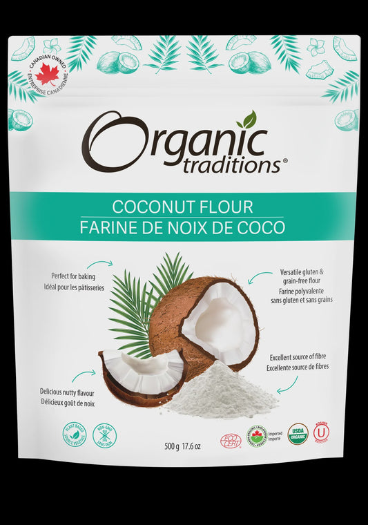 Organic Traditions Coconut Flour 500g