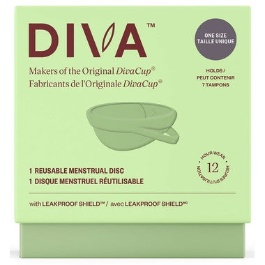 Diva Cup Reusable Menstral Disc One Size