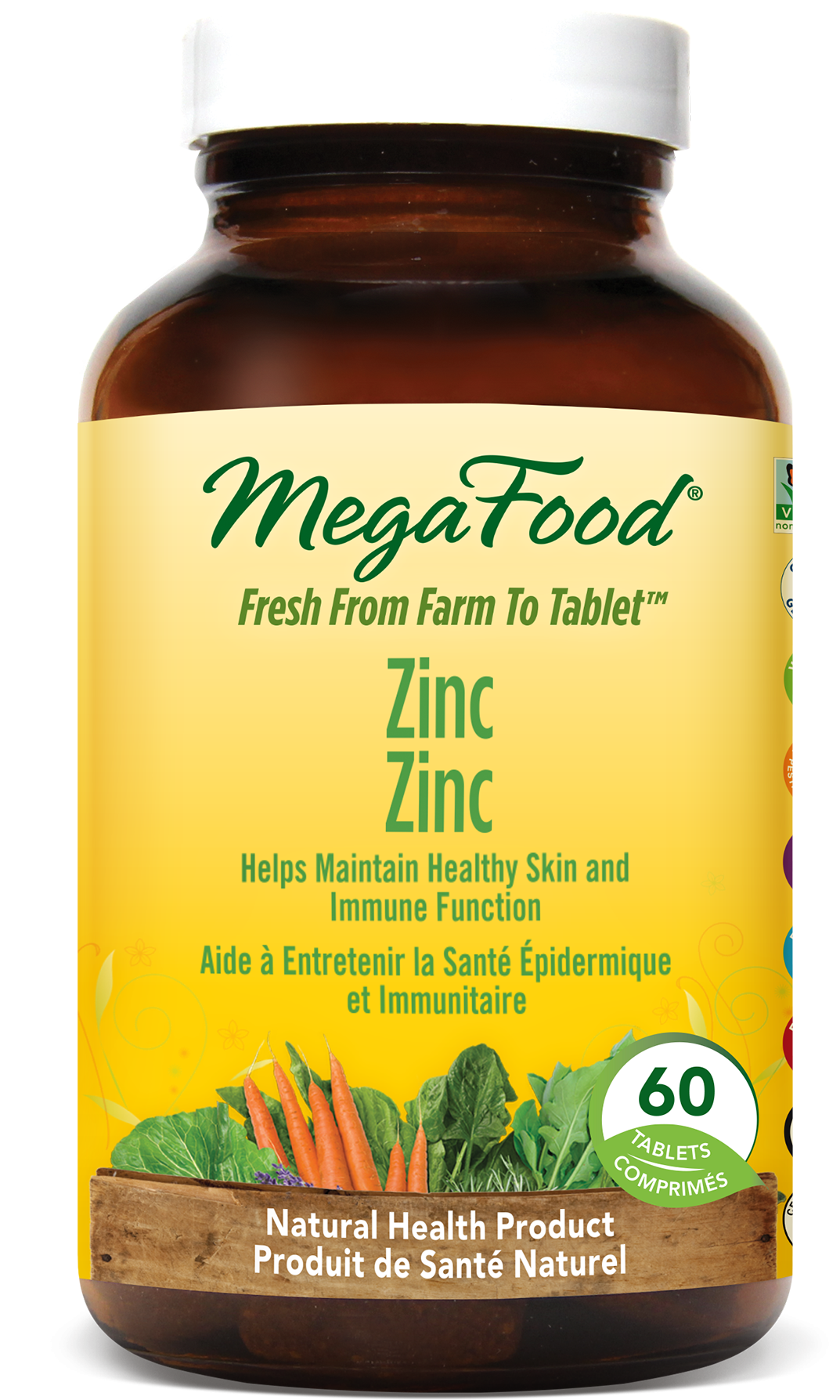 Mega Food Zinc 60 tabs