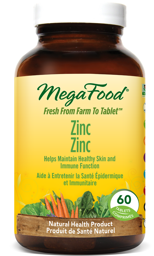Mega Food Zinc 60 tabs