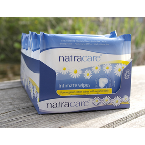 Natracare Organic Cotton Intimate Wipes