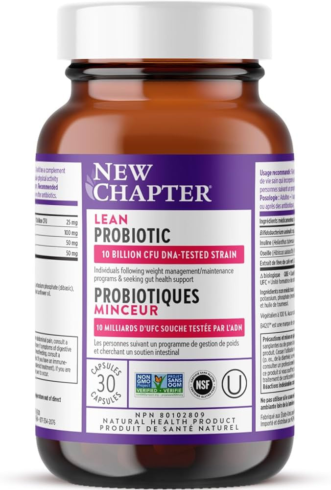 New Chapter Lean Probiotic 30 Caps