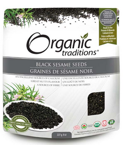 Organic Traditions Black Sesame Seed 227g