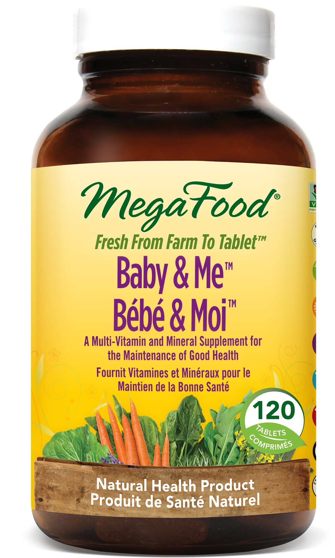 Mega Food Baby and Me 2 60 tabs