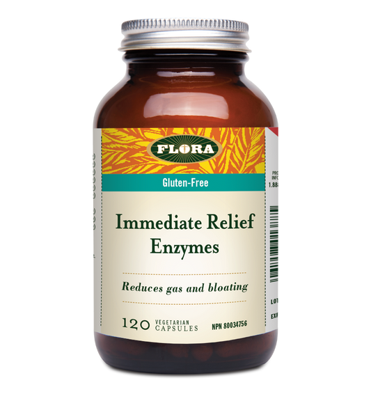 Flora Enzyme Immediate Relief 120 caps