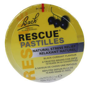 Bach Rescue Pastilles Black Currant 50g