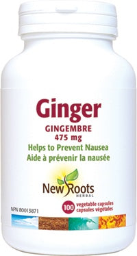 New Roots Ginger 100 caps