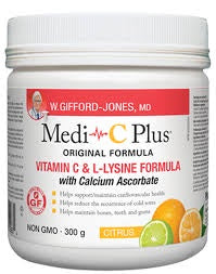 Gifford Medi C Plus  w/ Calcium Citrus 300g