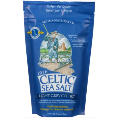 Selina Naturally Light Grey Celtic Sea Salt 454g