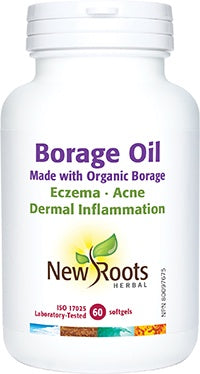 New Roots Borage Oil 60 Softgels