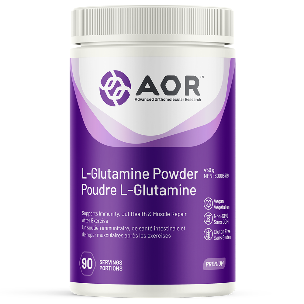 AOR L-Glutamine Powder 450 g