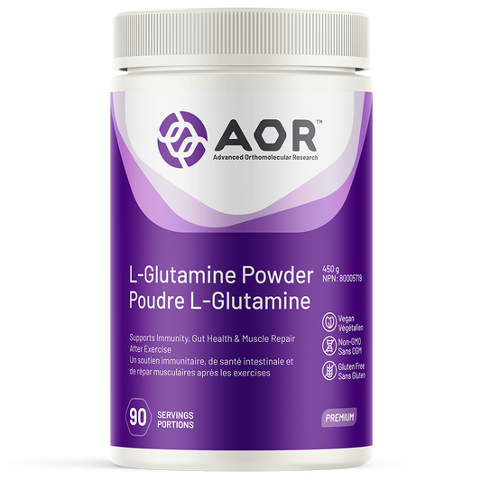 AOR L-Glutamine Powder 450 g