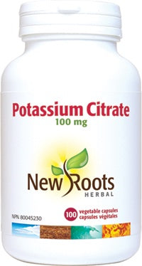 New Roots Potassium Citrate 100 mg