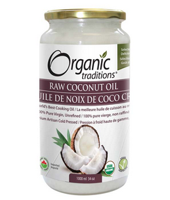 Organic Traditions Coconut Oil 946 ml