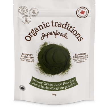 Organic Traditions Barley Grass Juice Powder 150 g