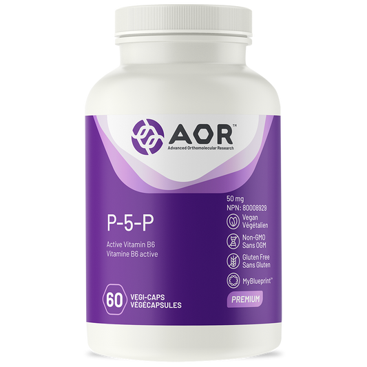 AOR P-5-P Vitamin B6 60 caps