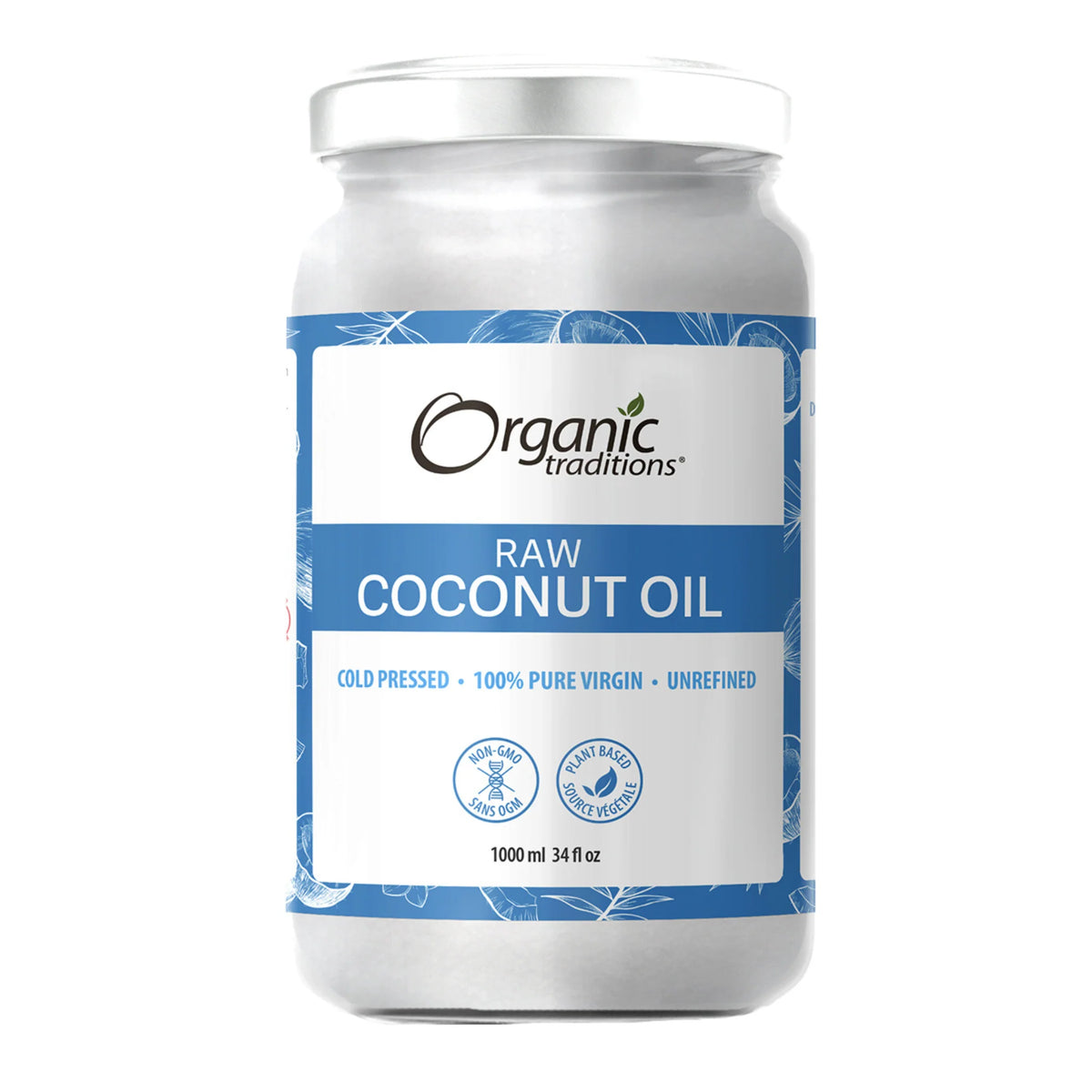 Organic Traditions Coconut Oil 1000 ml