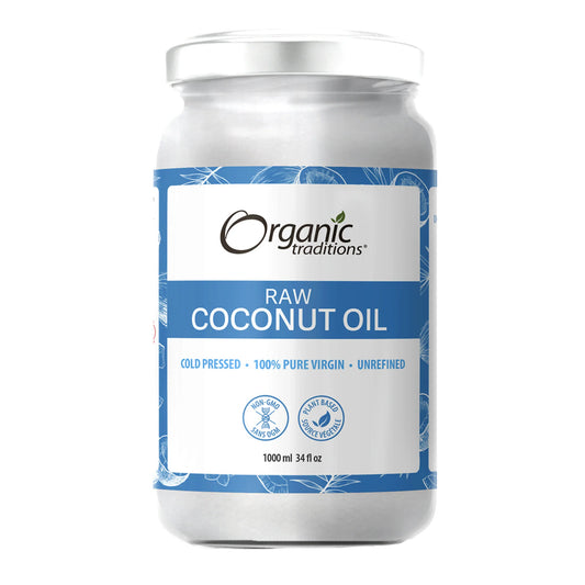 Organic Traditions Coconut Oil 1000 ml