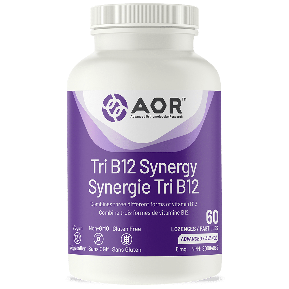 AOR Tri B12 Synergy 60 Lozenges
