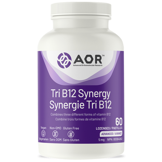 AOR Tri B12 Synergy 60 Lozenges