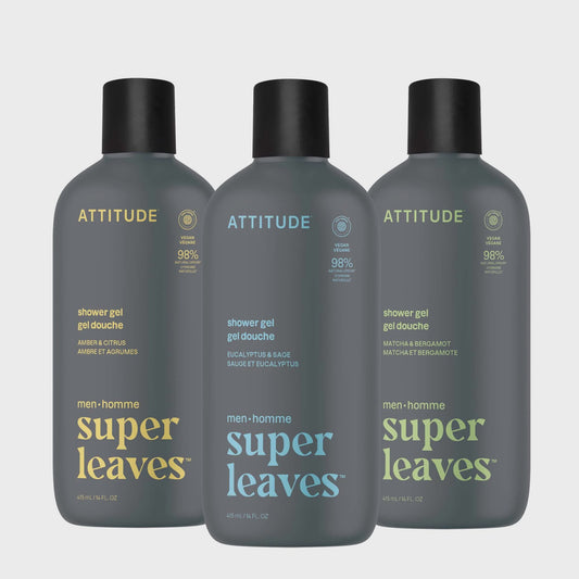 Attitude Men's Shower Gel 415ml