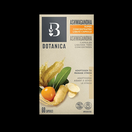 Botanica Ashwagandha Liquid Capsules