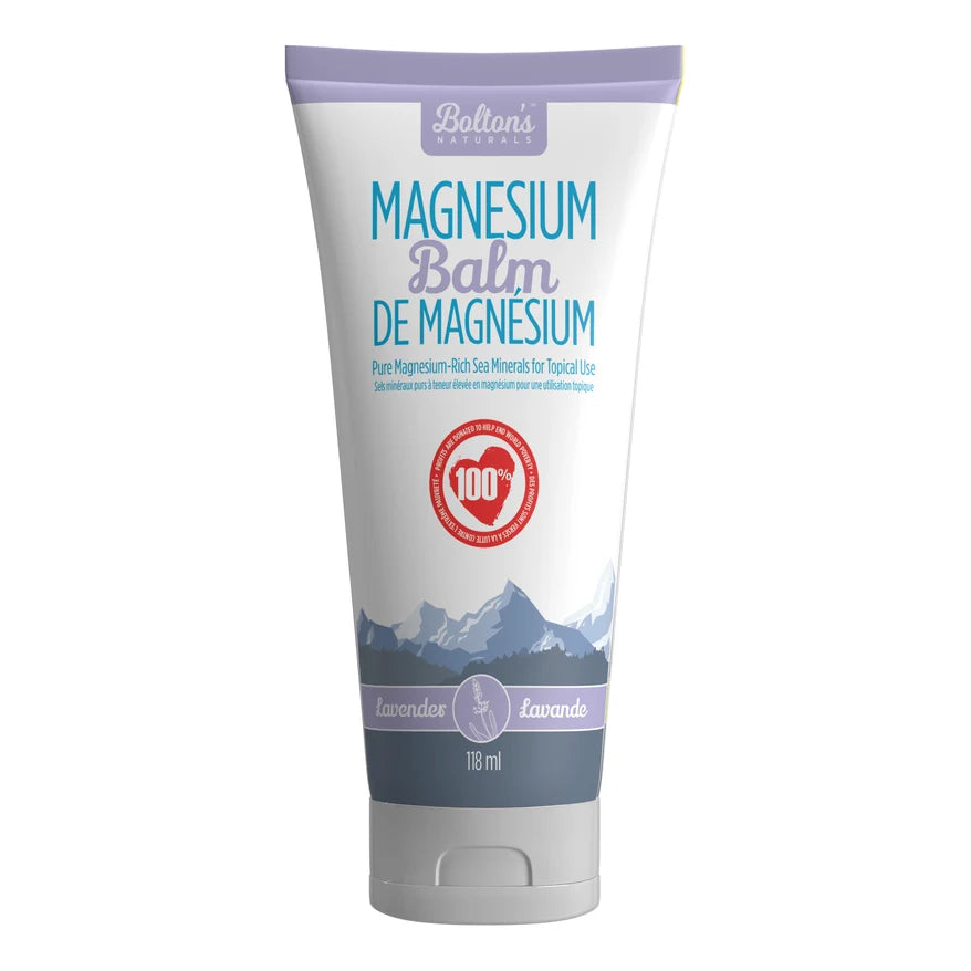 Bolton's Naturals Magnesium Balm Lavender 118ml