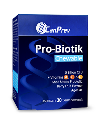 CanPrev Pro-Biotik Chewable 30 tabs